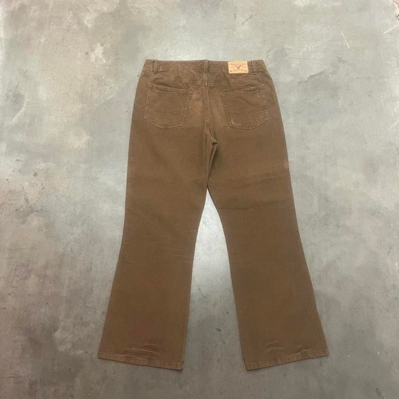 American Eagle Outfitters Other - Y2K American eagle men's brown corduory bootcut pants wide‎ leg flare 34